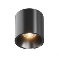 Потолочный светильник Ceiling Alfa LED 12W, 3000K, Черный (Maytoni Technical, C064CL-L12B3K-D)