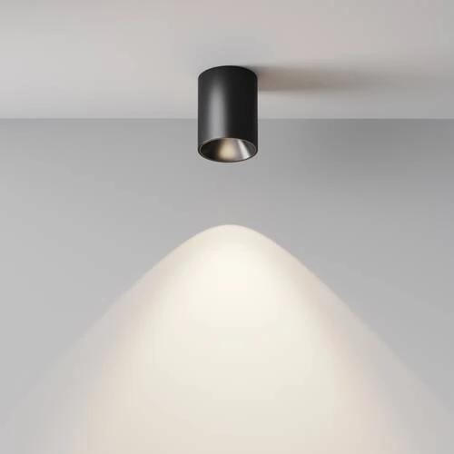 Потолочный светильник Ceiling Alfa LED 8W, 4000K, Черный (Maytoni Technical, C064CL-8W4K-RD-B) - Amppa.ru