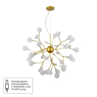 Подвесная люстра Arte Lamp CANDY A7274SP-36GO