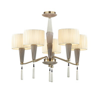 Люстра Latte Classic, 5xE14, Бронзовый; Серый; Бежевый (Odeon Light, 5403/5)