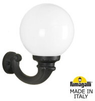 Светильник уличный настенный Fumagalli Ofir/G250 G25.132.000.AYE27, Черный и Опал (молочный)