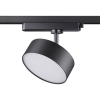 Светильник Трековый Однофазный Трехжильный Светодиодный Prometa Port, Led, Черный (Novotech, 358756)