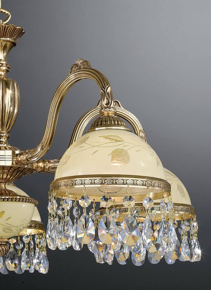 Фото Подвесная люстра verde 6306, 5xE27, Золото и Бежевый (Reccagni Angelo, L 6306/5) от магазина Amppa.ru, артикул L 6306/5, Reccagni Angelo, серия verde 6306 Подвесная люстра verde 6306, 5xE27, Золото и Бежевый (Reccagni Angelo, L 6306/5) - Amppa.ru