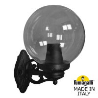 Светильник уличный настенный Fumagalli Bisso/G250 G25.131.000.AZE27, Черный и Дымчатый