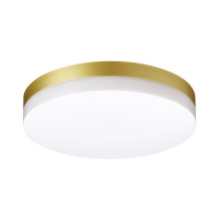 Светильник Ландшафтный Светодиодный Настенно-потолочного Монтажа Opal Street, Led, Золотой (Novotech, 358888)