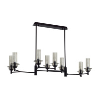 Люстра На Штанге Madonna Classi, 8xE14, Черный (Lumion, 6555/8c)