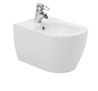 Подвесное биде глянцевое BOHEME Bianca 964-W