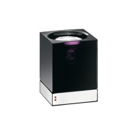 Настольная лампа Cubetto, Черный/Хром/Хром (Fabbian, D28B0302)